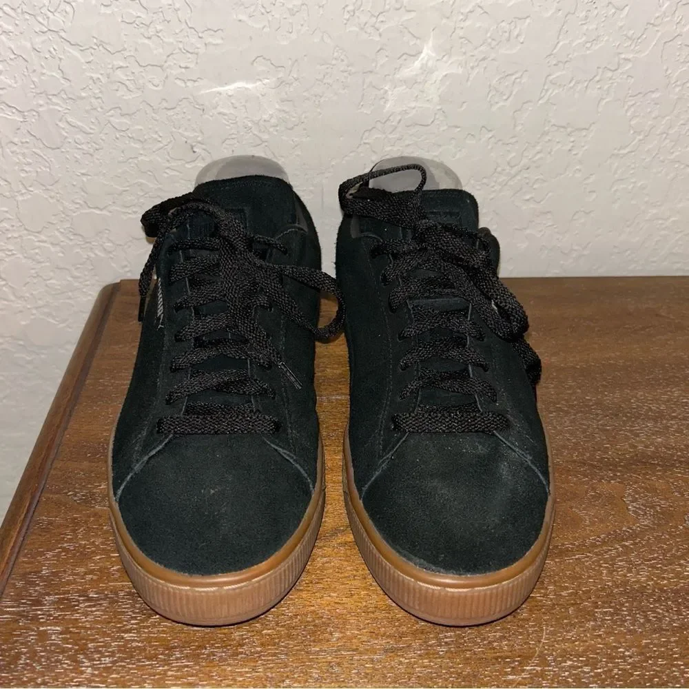 Puma Suede Lace Up Gum Sneaker Shoes